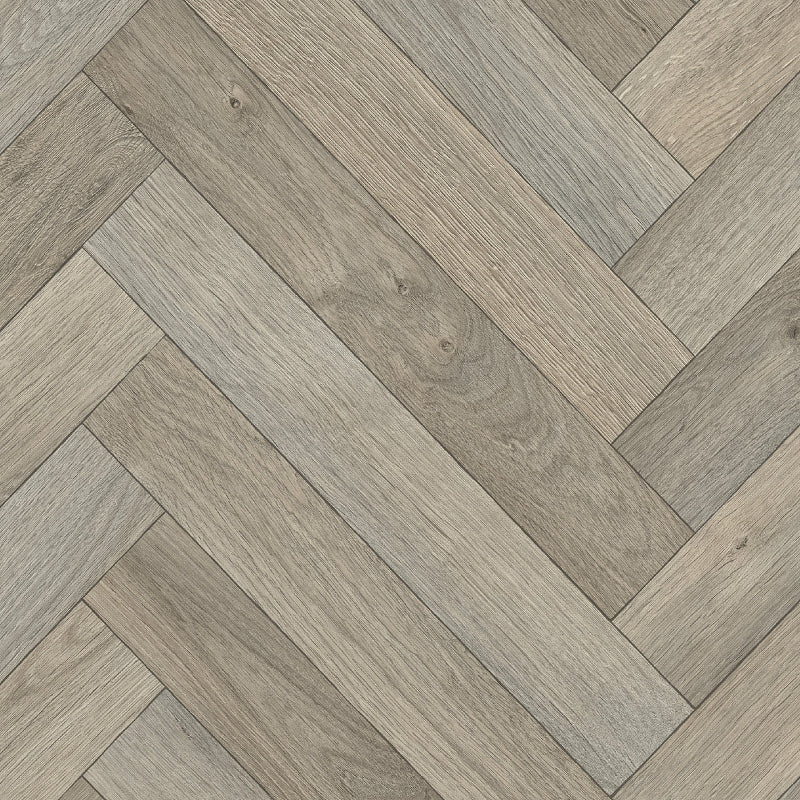 Luxor Herringbone Lino Vinyl Flooring Alaska 92