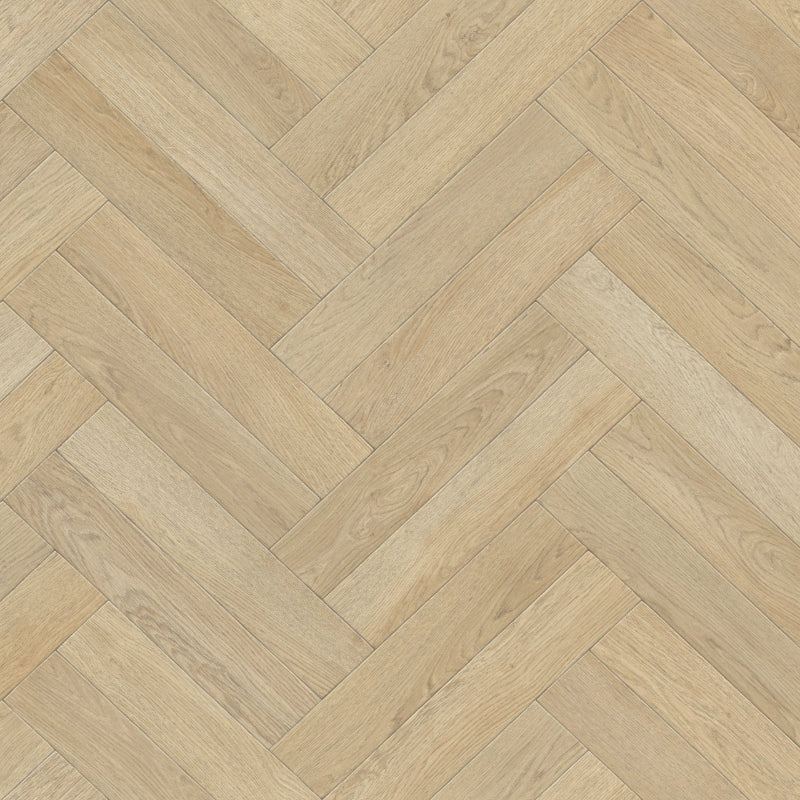 Luxor Herringbone Style Lino Vinyl Flooring - Marilyn 34