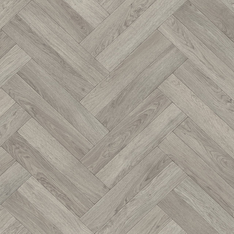 Luxor Herringbone Style Lino Vinyl Flooring - Marilyn 93