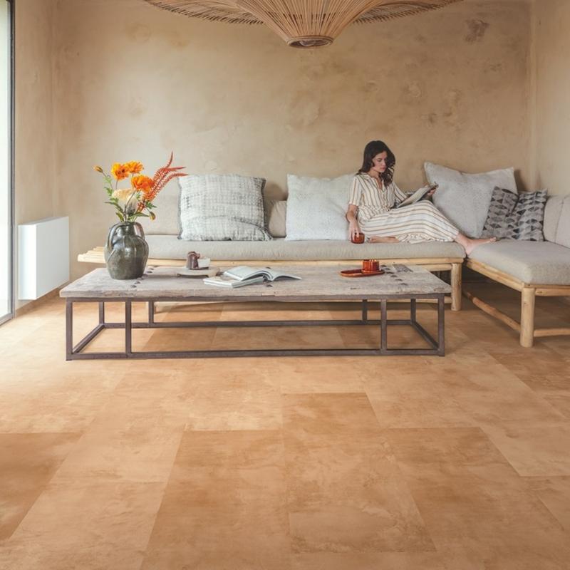 Luxury Terracotta Stone Effect Floor