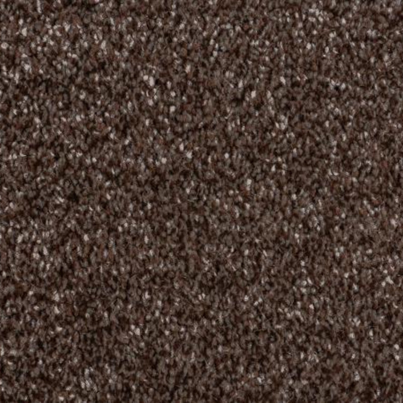Luxury Chestnut Light Brown Saxony Carpet