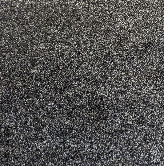 Richmond Saxony Silver Black Thick Carpet