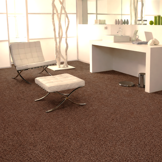 Luxury Thick Carpet Brown