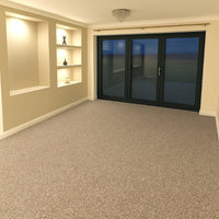 SCS Supreme Mocha Beige Deep Pile Carpet