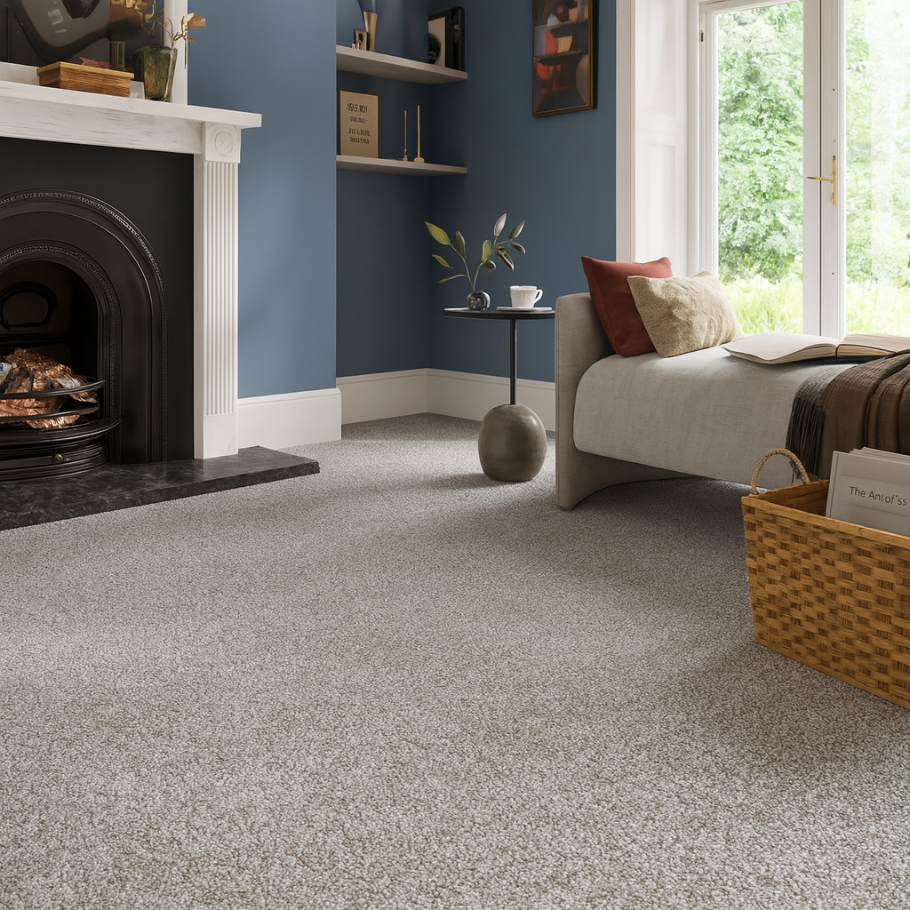 SCS Olympia Mist Saxony Carpet