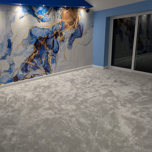 Satino Royale Carpet London Fog Grey