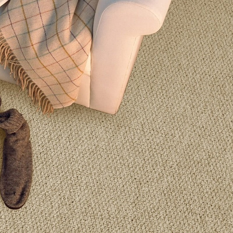 Sky Beige Loop Pile Carpet