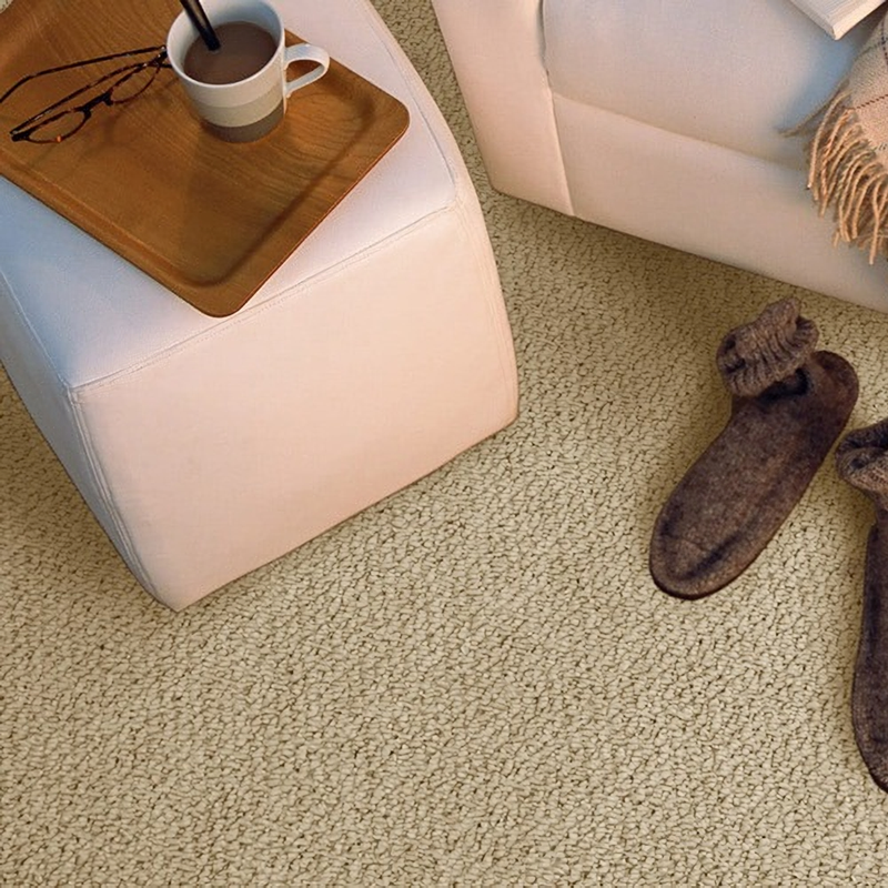 Sky Beige Loop Pile Carpet