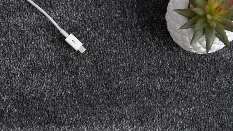 Stylish Rich Decadence Grey Carpet