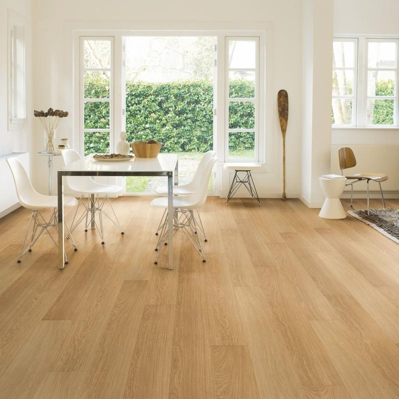 Stylish and Affordable Natural Varnished Oak Vinyl