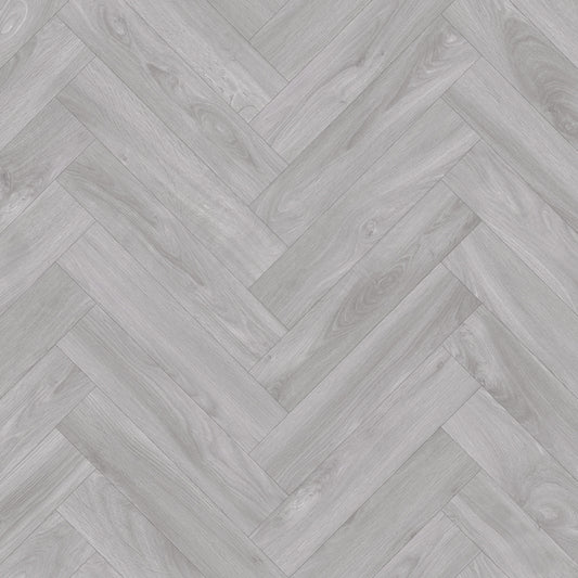 Swede Bay - Cloudy Herringbone Vinyl Flooring