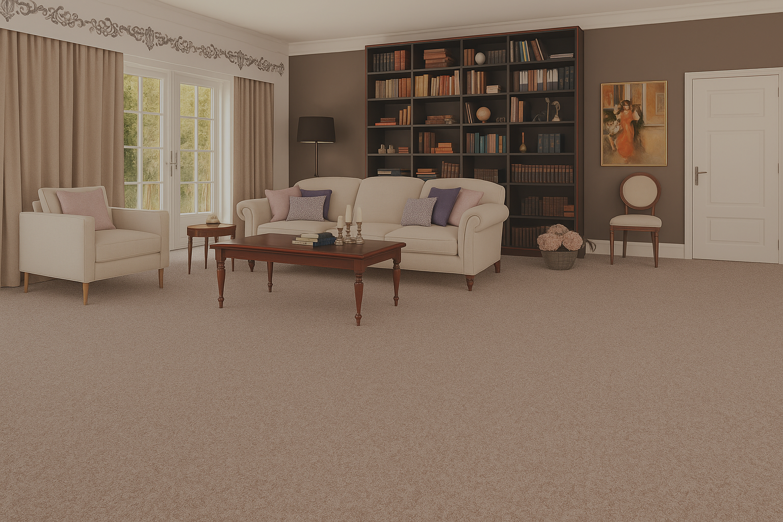 Velo Twist Light Brown Carpet