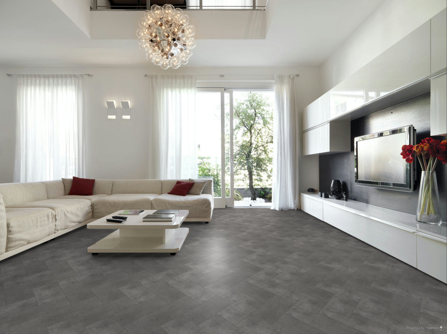 Whitex Graphite R11 Anti Slip Vinyl Flooring