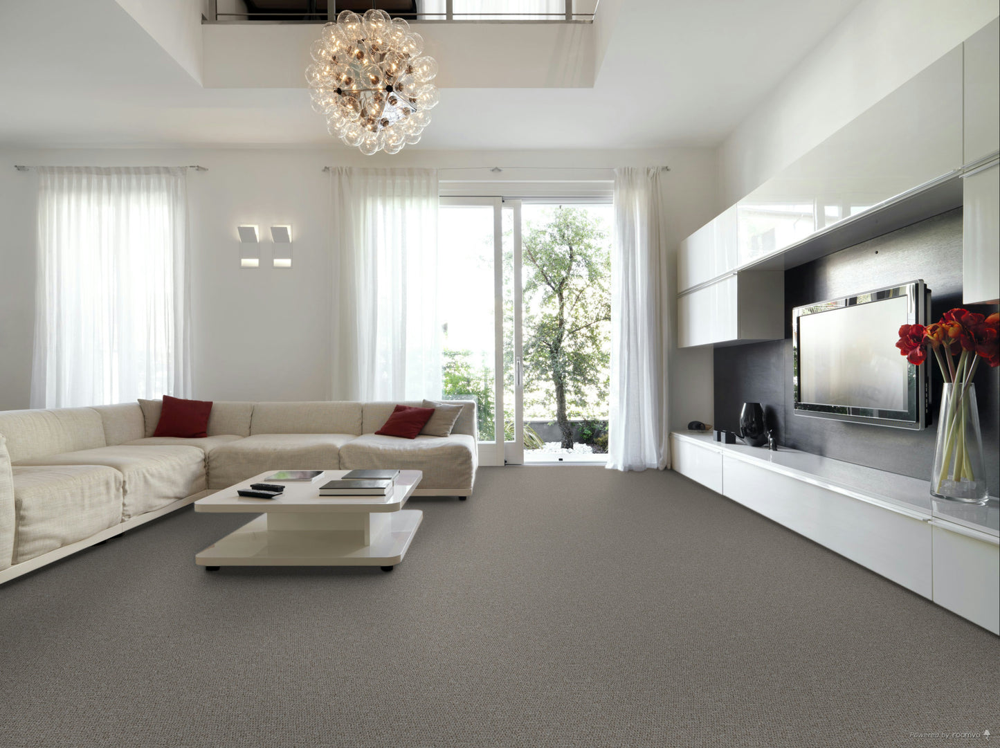 Woodford Hobnail Beige Carpet Flooring