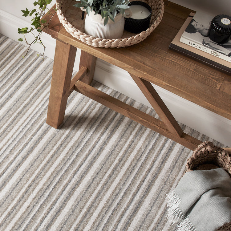 Banquet Lemongrass Striped Carpet