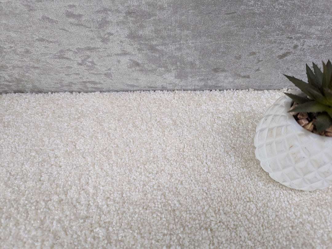 cream-colored textured carpet