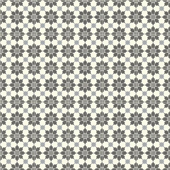 geometric rubens grey baroque vinyl