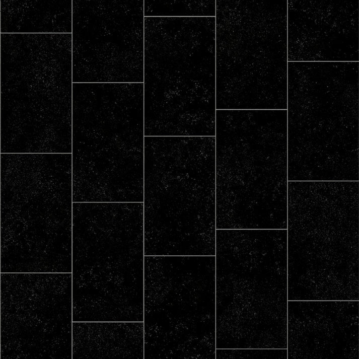 blac tile vinyl flooring