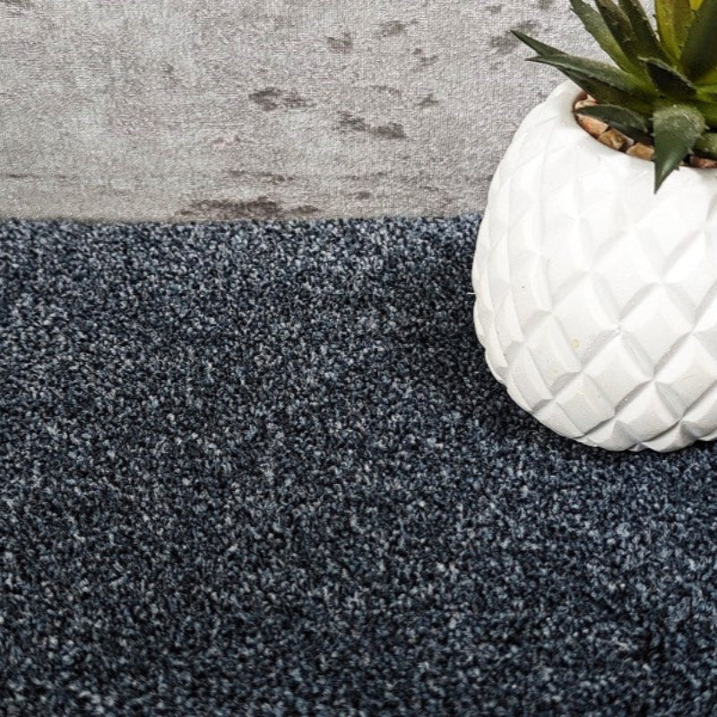 SCS Olympia Admiral Dark Blue Saxony Carpet